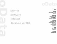 Tablet Screenshot of odata.de