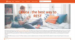 Desktop Screenshot of odata.org