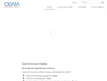 Tablet Screenshot of odata.com